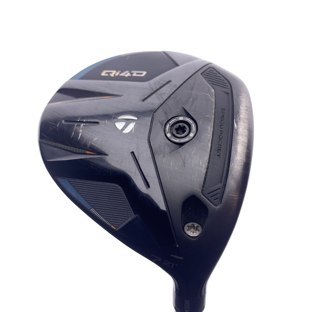 Used TaylorMade Qi4D 7 Fairway Wood / 21.0 Degrees / Stiff Flex