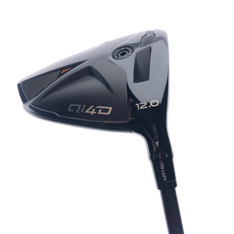 Used TaylorMade Qi4D Driver / 12.0 Degrees / Regular Flex
