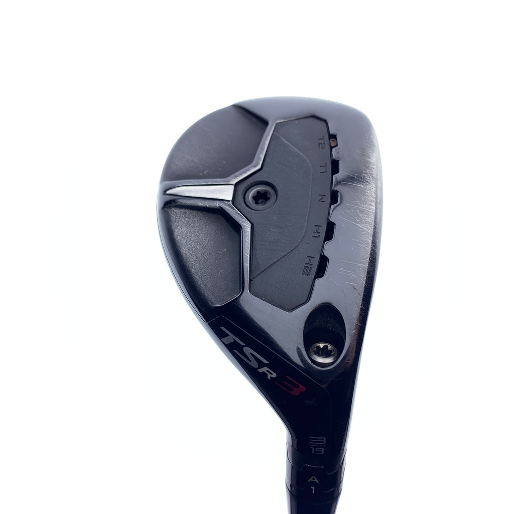 Used Titleist TSR 3 3 Hybrid / 19.0 Degrees / Stiff Flex