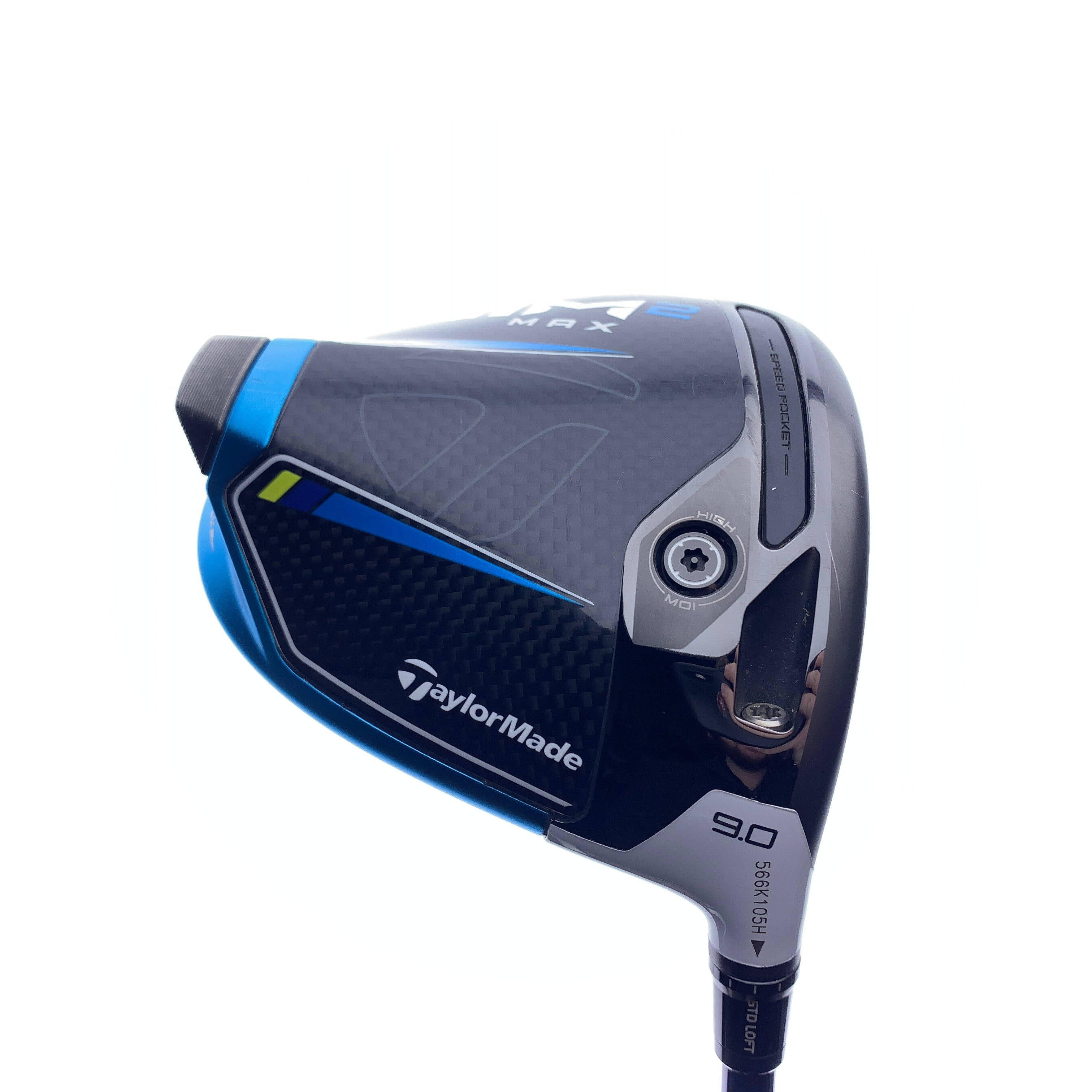 Used TaylorMade Sim2 Max Driver / 9.0 Degrees / Stiff Flex - Replay Golf 