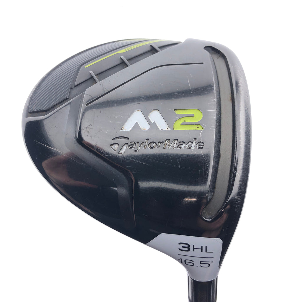 Used TaylorMade M2 2017 3  HL Fairway Wood / 16.5 Degrees / Regular Flex