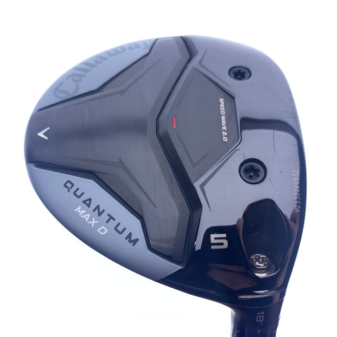 Used Callaway Quantum Max D 5 Fairway Wood / 18.0 Degrees / Regular Flex