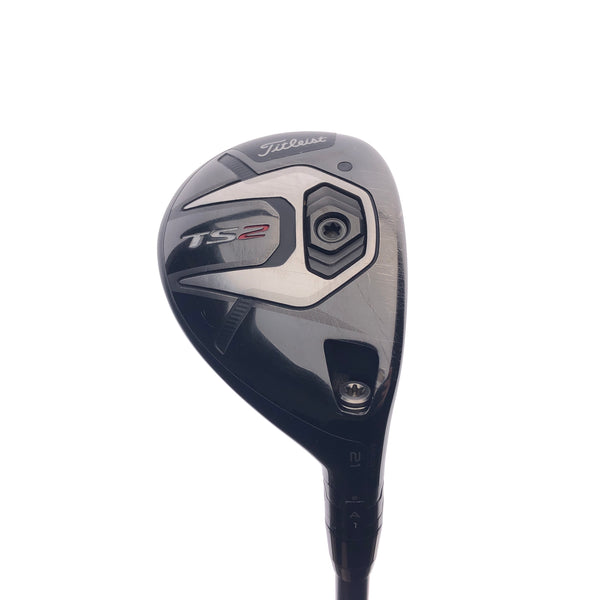 Used Titleist TS2 4 Hybrid / 21 Degrees / Stiff Flex