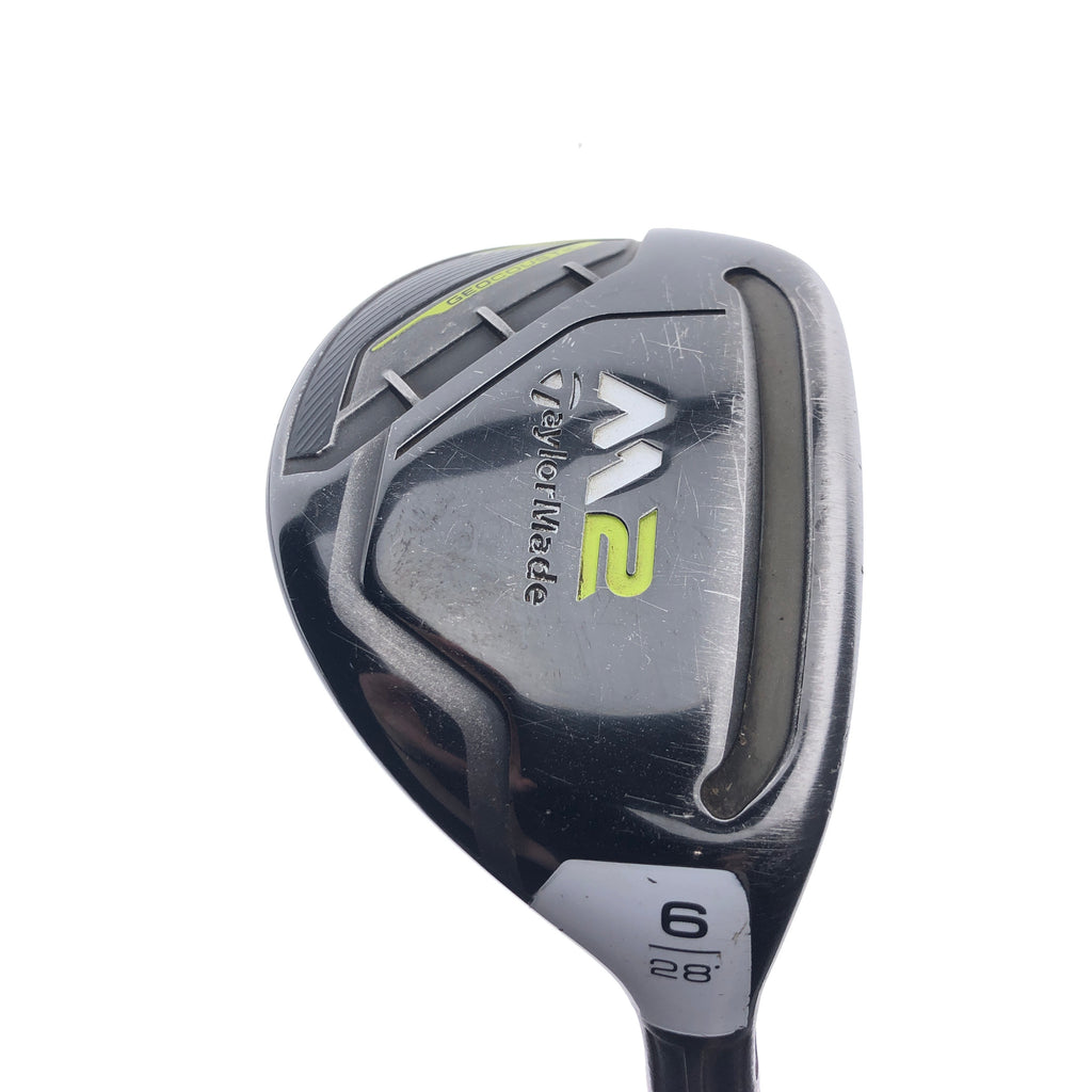Used TaylorMade M2 2017 6 Hybrid / 28.0 Degrees / Regular Flex