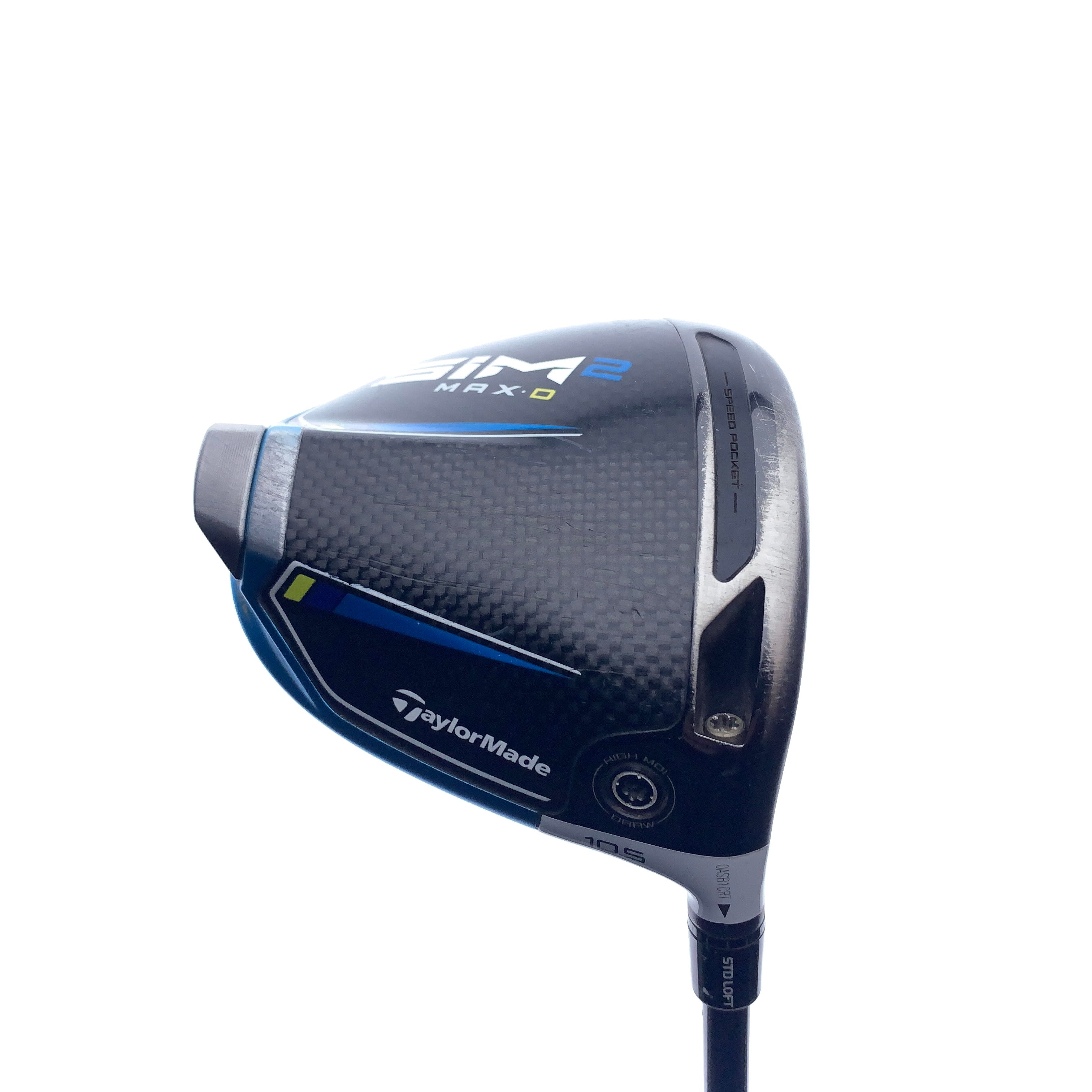 Used TaylorMade SIM Max D Driver / 10.5 Degrees / Soft Regular Flex - Replay Golf 