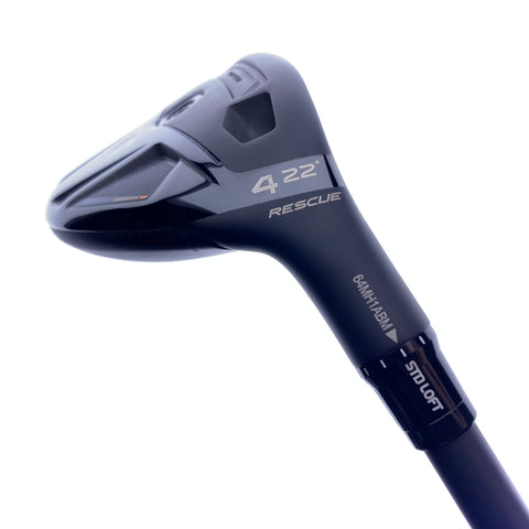 Used TaylorMade Qi4D 4 Hybrid / 22.0 Degrees / Stiff Flex