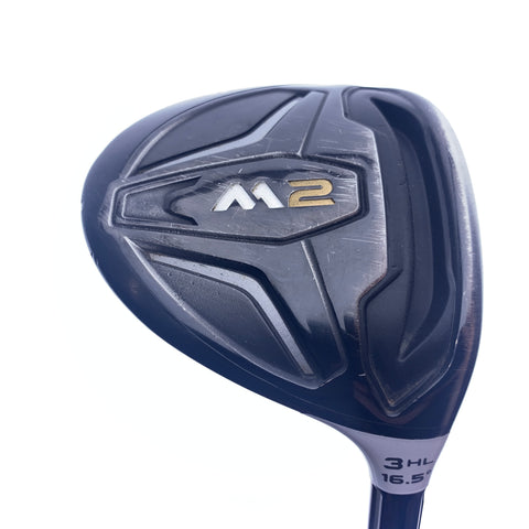 Used TaylorMade M2 2016 3  HL Fairway Wood / 16.5 Degrees / Stiff Flex