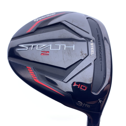 Used TaylorMade Stealth 2 HD 3 Fairway Wood / 16.0 Degrees / Regular Flex