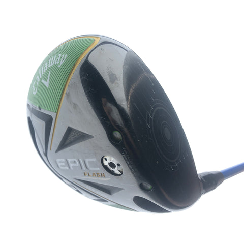 Used Callaway EPIC Flash Sub Zero Driver/9.0 Deg/Stiff Flex/Oban Devotion 55 S