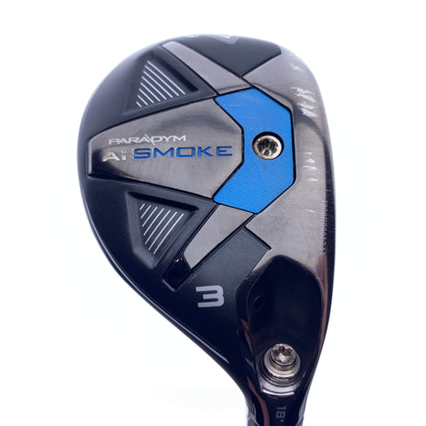 Used Callaway Paradym Ai Smoke 3 Hybrid / 18.0 Degrees / Regular Flex