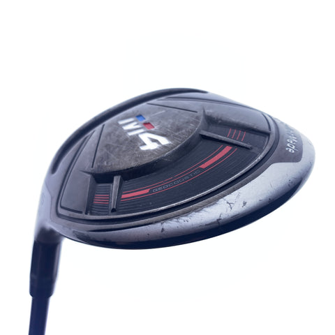 Used TaylorMade M4 5 Fairway Wood / 18.0 Degrees / Stiff Flex / Left-Handed