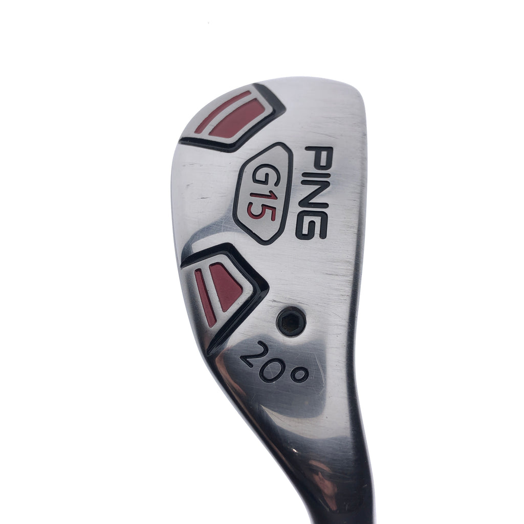 Used Ping G15 3 Hybrid / 20.0 Degrees / Regular Flex