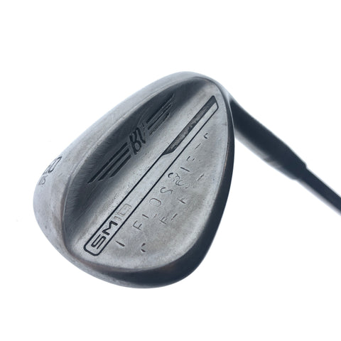 Used Titleist Vokey SM10 Nickel Lob Wedge / 60.0 Degrees / Stiff Flex