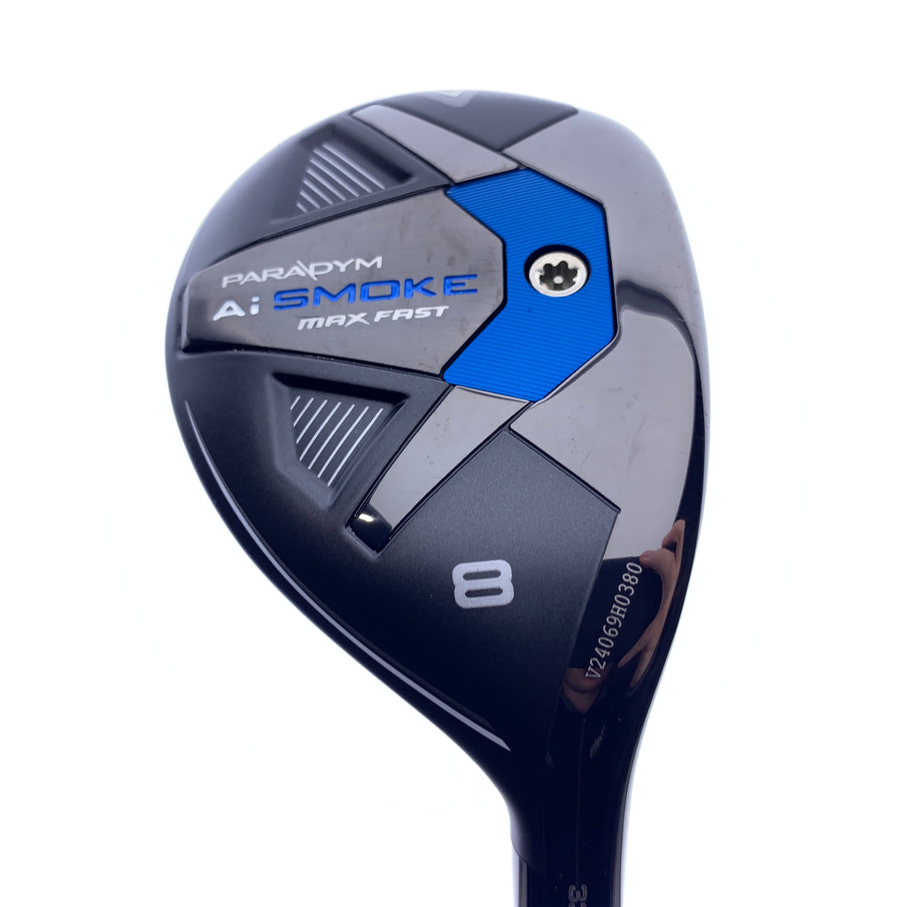 Used Callaway Paradym Ai Smoke MAX Fast 8 Hybrid / 33.0 Degrees / Senior Flex