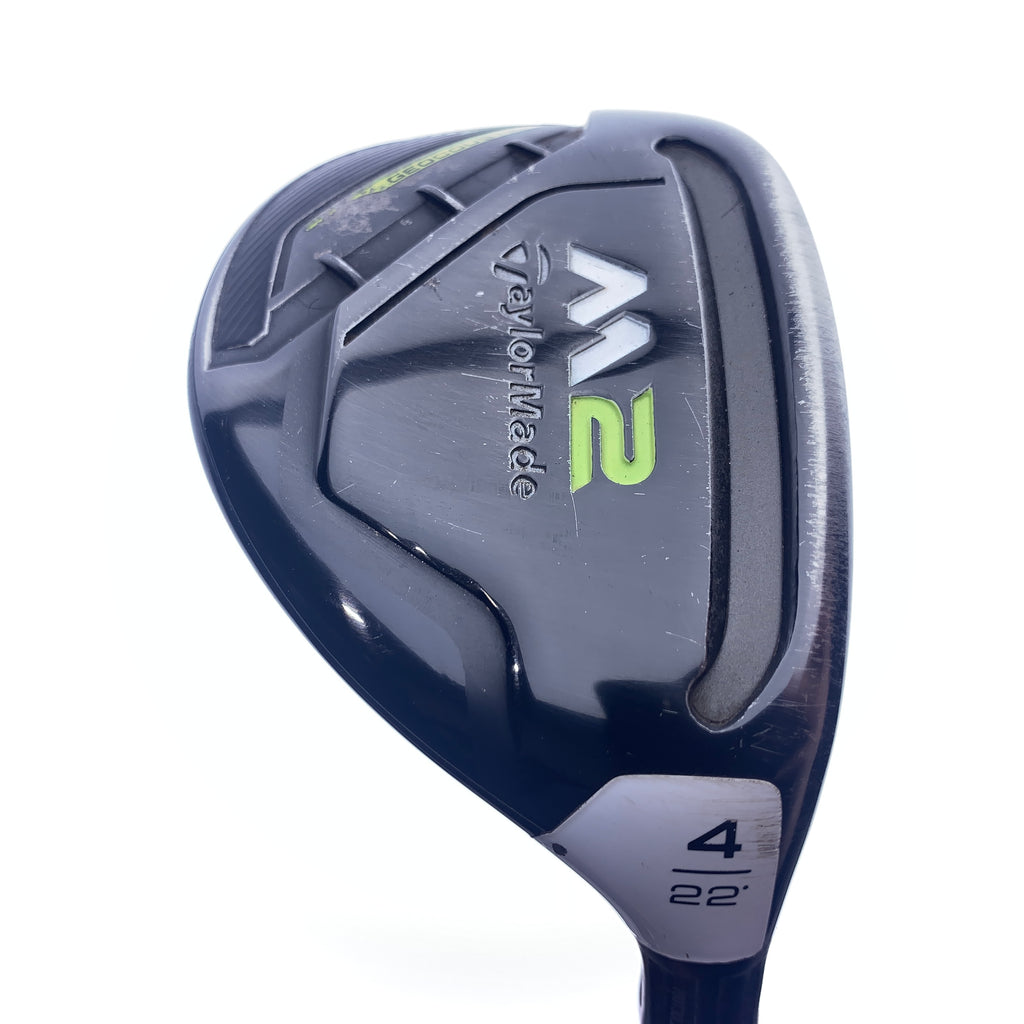 Used TaylorMade M2 2017 4 Hybrid / 22.0 Degrees / Regular Flex