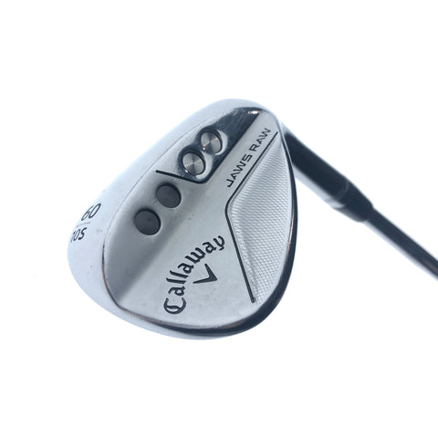 Used Callaway Jaws Raw 2022 Lob Wedge / 60.0 Degrees / Wedge Flex