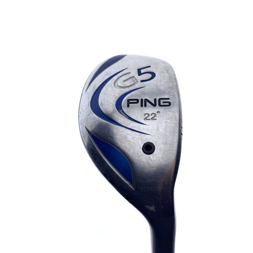 Used Ping G5 4 Hybrid / 22.0 Degrees / Regular Flex