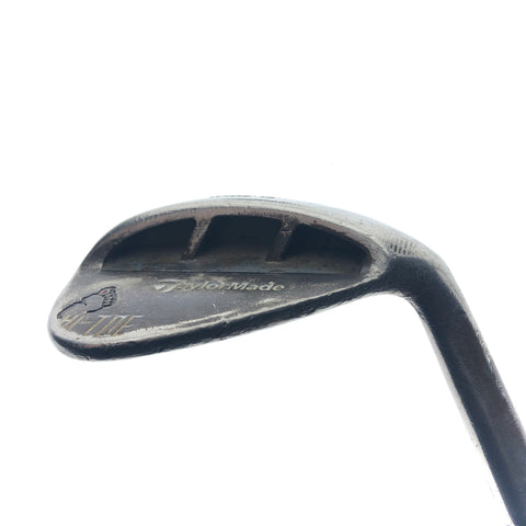 Used TaylorMade Hi Toe Raw Big Foot Lob Wedge / 60.0 Degrees / Wedge Flex