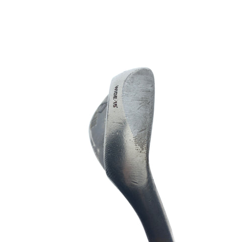 Used TaylorMade Hi Toe Raw Big Foot Lob Wedge / 60.0 Degrees / Wedge Flex