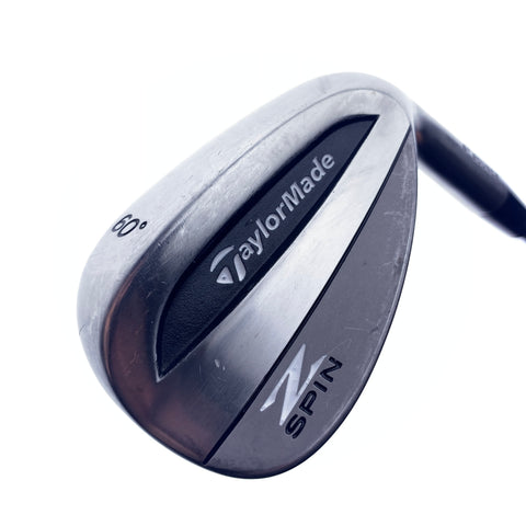 Used TaylorMade Z Spin Lob Wedge / 60.0 Degrees / Wedge Flex