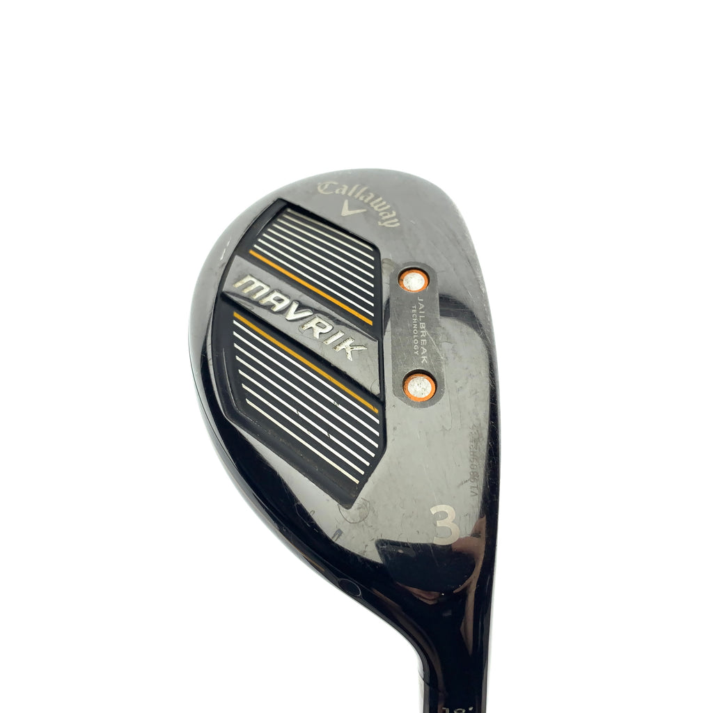 Used Callaway Mavrik 3 Hybrid / 18.0 Degrees / Stiff Flex