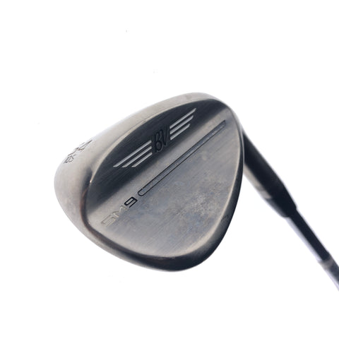 Used Titleist SM9 Brushed Steel Sand Wedge / 54.0 Degrees / Wedge Flex