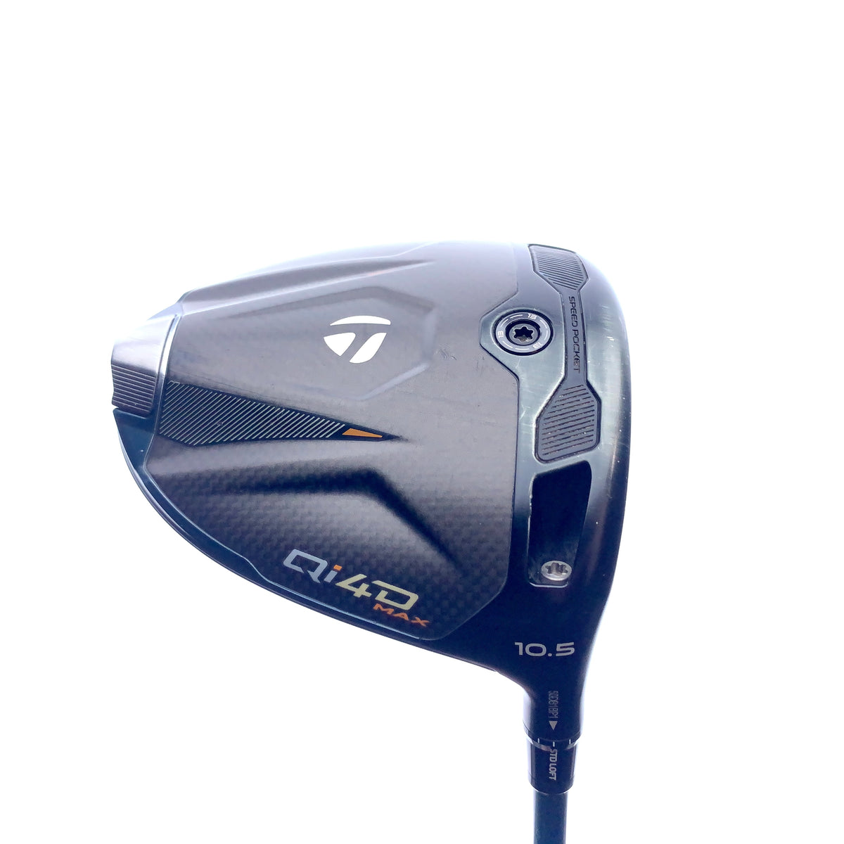 Used TaylorMade Qi4D Max Driver / 10.5 Degrees / Stiff Flex - Replay Golf 