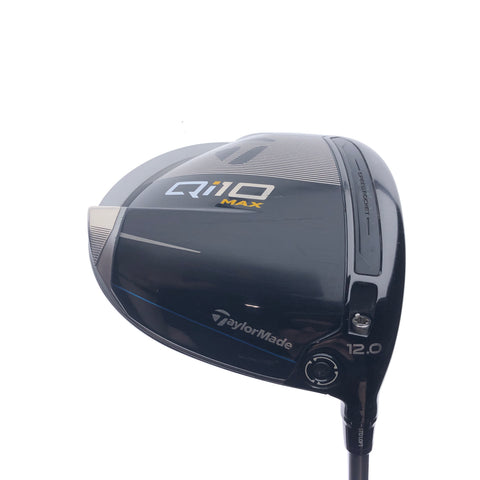 Used TaylorMade Qi10 Max Driver / 12.0 Degrees / Regular Flex - Replay Golf 