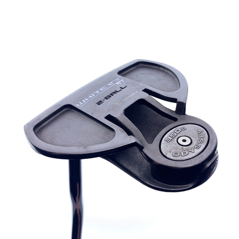 Used Odyssey White Ice 2-Ball Putter / 35.0 Inches / Left-Handed