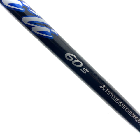 Used Mitsubishi Kai'li 60 S Driver Shaft / Stiff Flex / TaylorMade Gen 2 Adapter