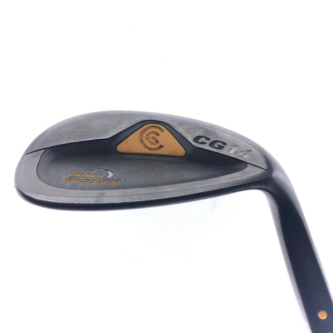 Used Cleveland CG14 Gunmetal Lob Wedge / 60.0 Degrees / Wedge Flex