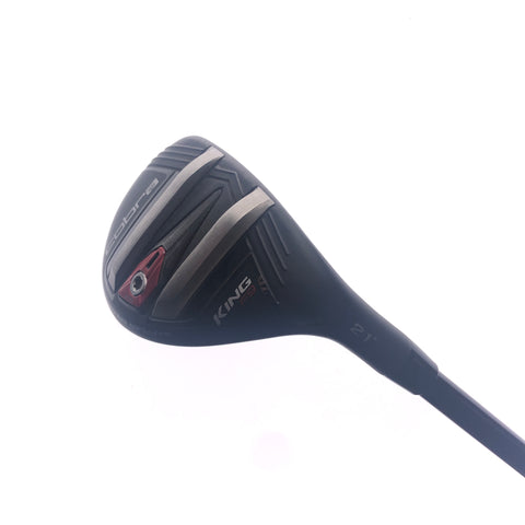 Used Cobra KING F9 Speedback 4 Hybrid / 21 Degrees / Stiff Flex