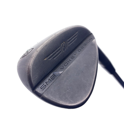 Used Titleist Vokey SM8 Jet Black Gap Wedge / 50.0 Degrees / Stiff Flex