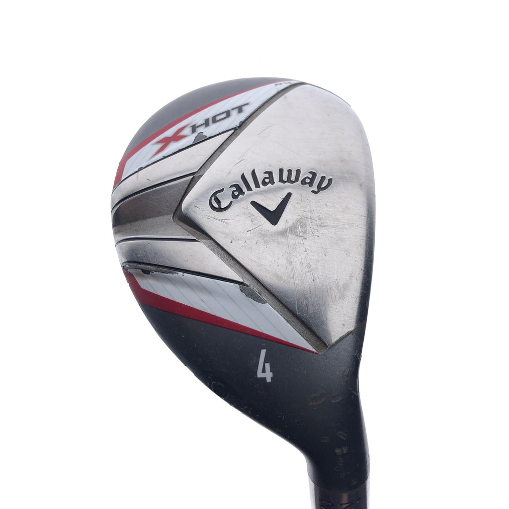 Used Callaway X Hot 2013 4 Hybrid / 22.0 Degrees / Regular Flex