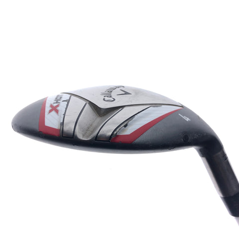 Used Callaway X Hot 2013 4 Hybrid / 22.0 Degrees / Regular Flex