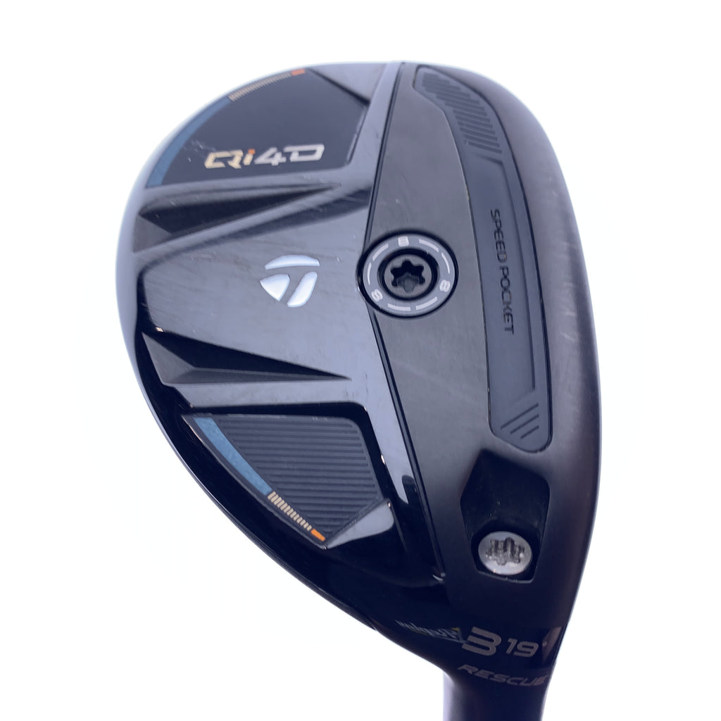 Used TaylorMade Qi4D 3 Hybrid / 19.0 Degrees / Regular Flex
