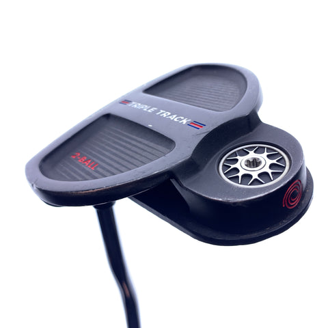Used Odyssey Triple Track 2-Ball Putter / 34.0 Inches / Left-Handed