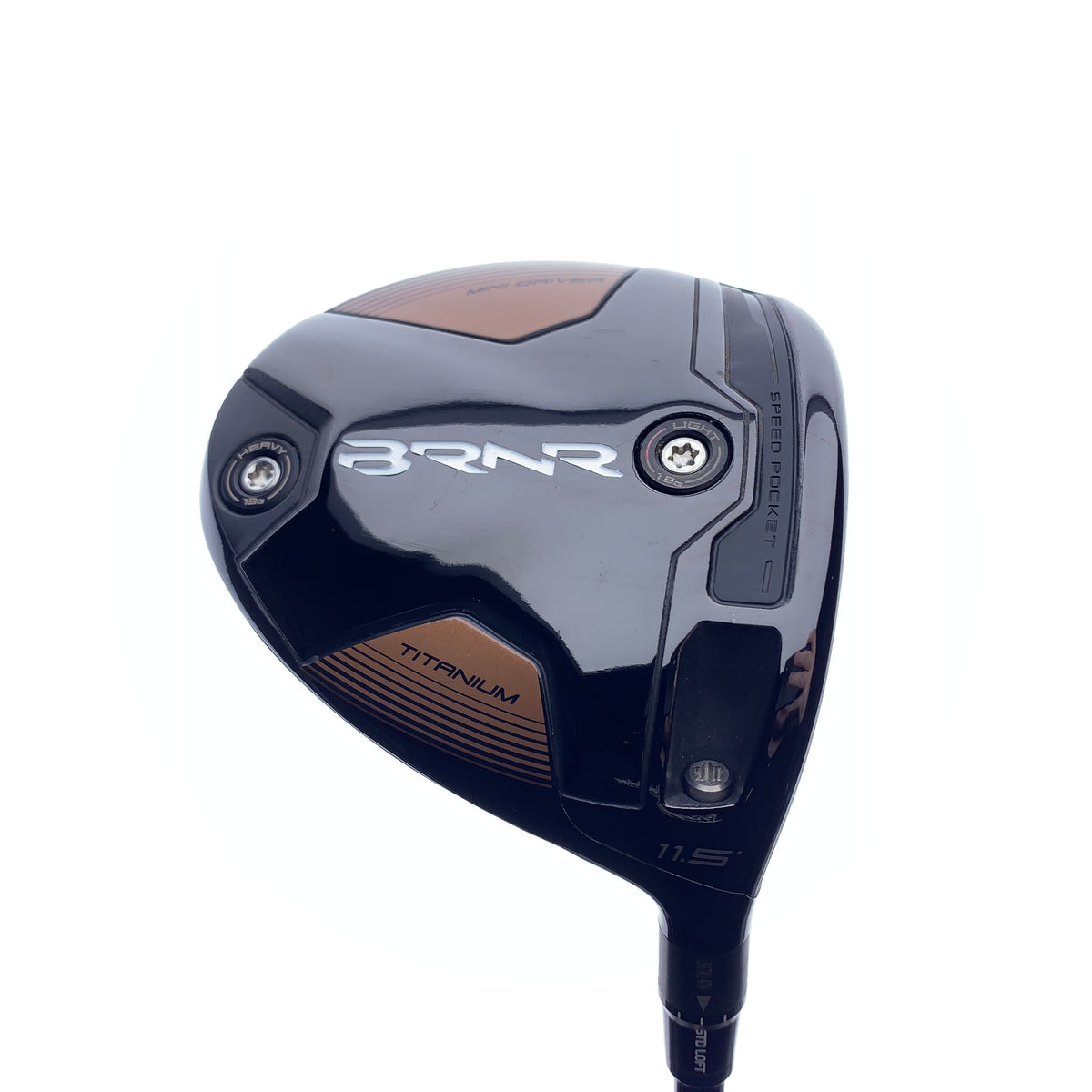 Used TaylorMade BRNR Mini Driver / 11.5 Degrees / Regular Flex