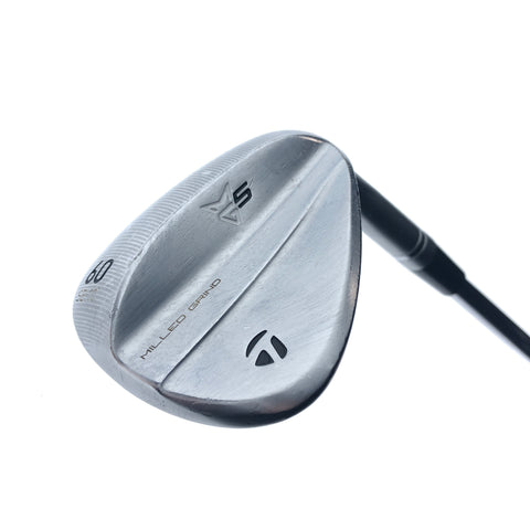 Used TaylorMade Milled Grind 5 Lob Wedge / 60.0 Degrees / Wedge Flex
