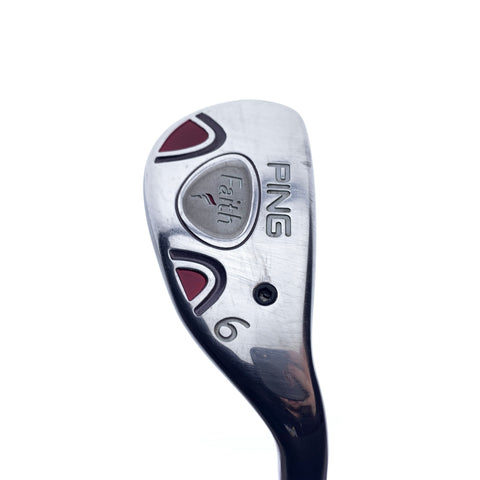 Used Ping Faith 6 Hybrid / 30.0 Degrees / Ladies Flex
