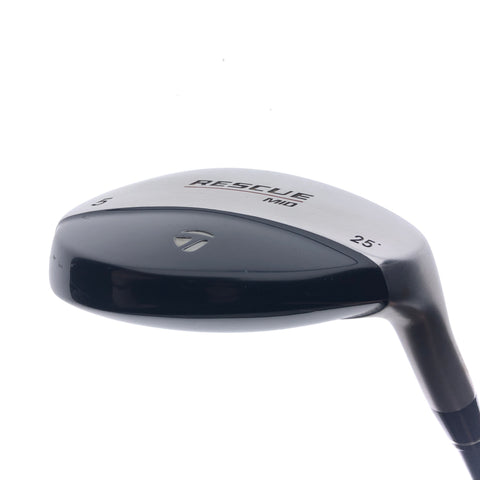 Used TaylorMade Rescue Mid 5 Hybrid / 25.0 Degrees / Regular Flex