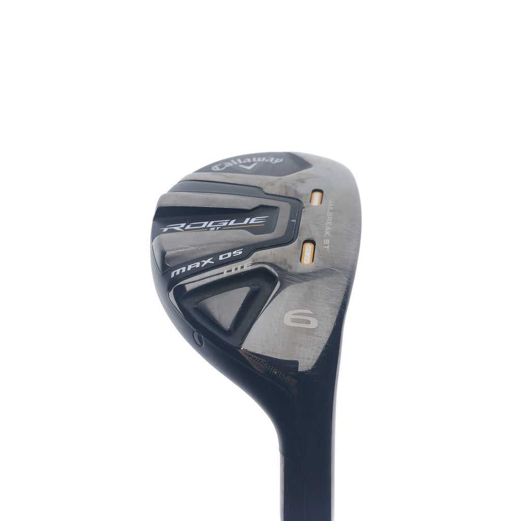 Used Callaway Rogue ST MAX OS Lite 6 Hybrid / 30.0 Degrees / Ladies Flex