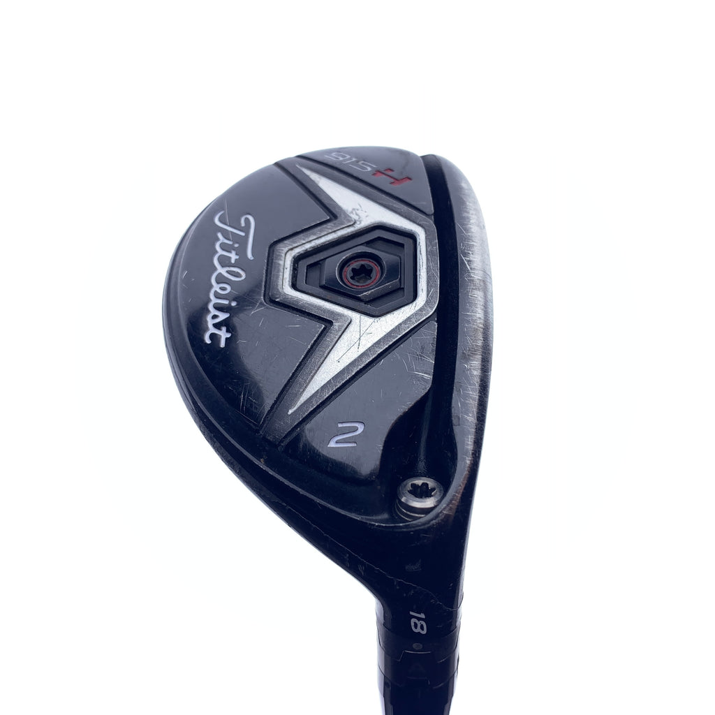 Used Titleist 915 H 2 Hybrid / 18.0 Degrees / Stiff Flex