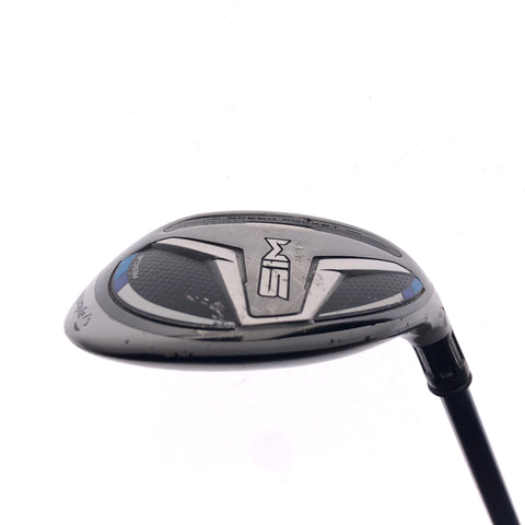 Used TaylorMade SIM Max 4 Hybrid / 22 Degrees / X-Stiff Flex