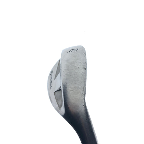 Used TaylorMade Rac Satin Tour TP Lob Wedge / 60.0 Degrees / Wedge Flex