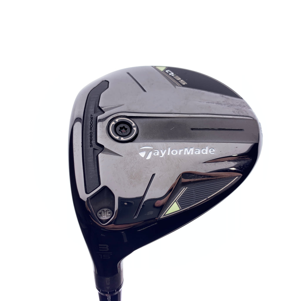 Used TaylorMade Qi35 3 Fairway Wood / 15 Degrees / Stiff Flex / Left-Handed