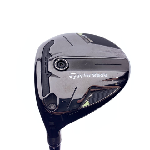 Used TaylorMade Qi35 3 Fairway Wood / 15 Degrees / Stiff Flex / Left-Handed