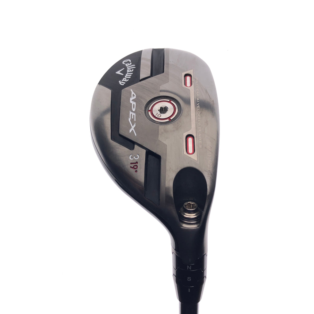 Used Callaway Apex 21 3 Hybrid / 19 Degrees / Stiff Flex