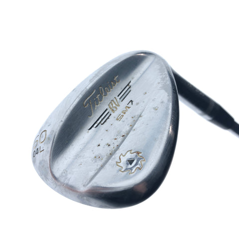 Used Titleist Vokey SM7 Tour Chrome Lob Wedge / 60.0 Degrees / Wedge Flex
