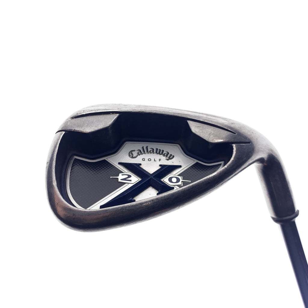 Used Callaway X-20 PW Iron / 45 Degrees / Uniflex